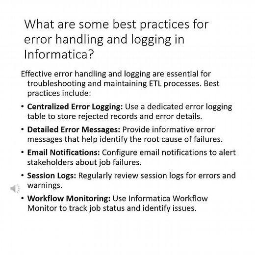Informatica Developer FundamentalsTop12 Shorts7