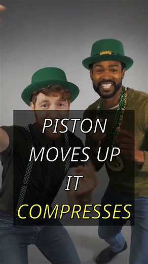 🤯 Tiny Engine, HUGE Power! How a Two-Stroke Engine Works (Dirt Bikes & Chainsaws) #shorts