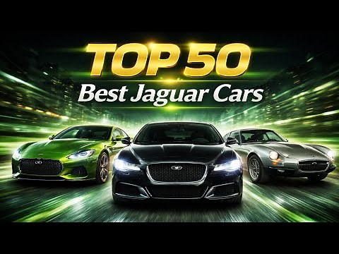 Top 50 Jaguar Cars Ever Made | From Classics to Supercars