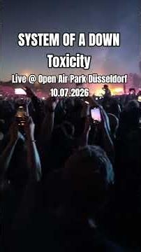 System of a Down - Toxicity "Live" 10.07.2026 Open Air Park Düsseldorf, Germany #systemofadown #live