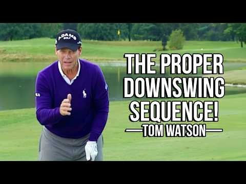 Tom Watson: How To Fire The Downswing Without Losing Your Spine Angle