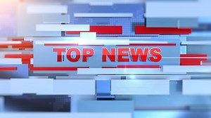 News Broadcast Geometric Title Opener