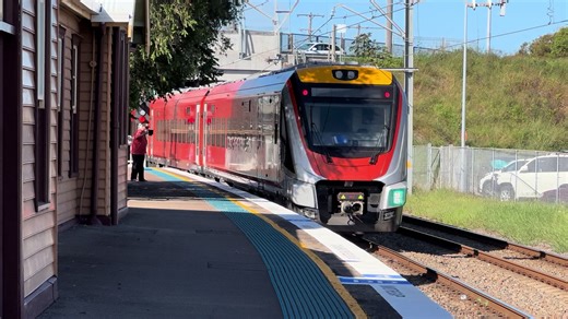 Exploring the New XPT Train at Broadmeadow Station