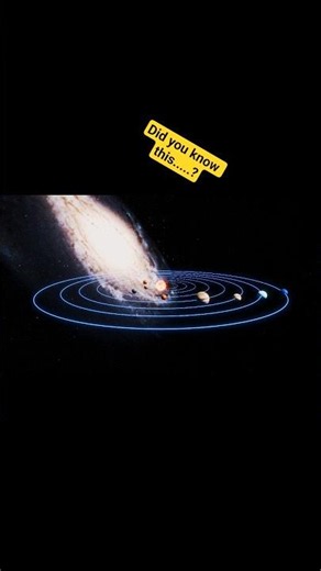 how the solar system moves through space #shortsfeed #shorts