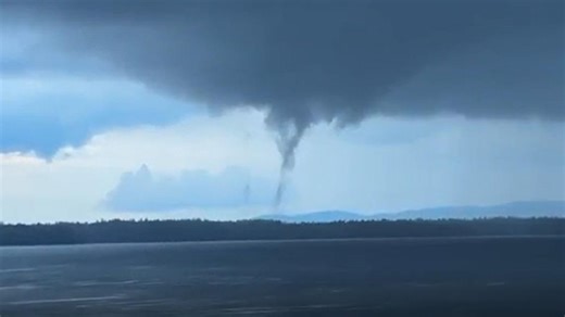 Check this out: Videos show possible waterspout over Sebago Lake