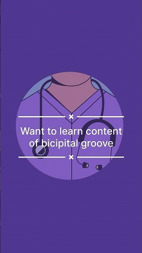 Easy way to learn content of bicipital groove 🧠🤩 #anatomy # #firstyearmbbs #trending #mbbs