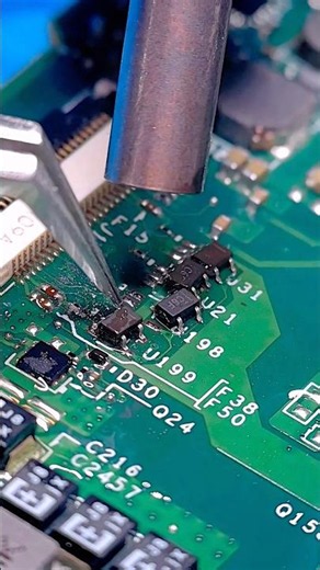 HP EliteBook 6 Touchpad Signal Repair 🔬 | Signal IC Replacement #hp #repair #electronics