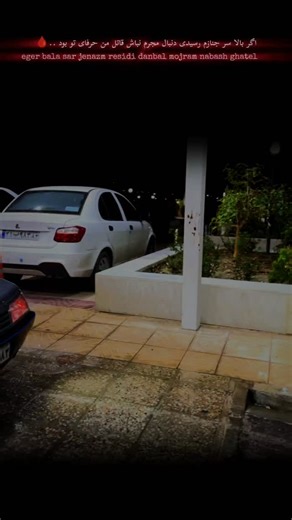 𝕫'𝕠𝕤 on Instagram‎: "قاتل من حرفای‌ تو بود ...🕊️🩸 . . . . لایکو بزن ✅ . . . . . #المنامة #viralvideos #ماشینبازی"‎