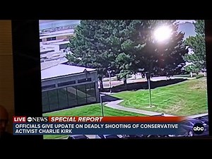 LIVE: FBI, Utah officials give update on Charlie Kirk shooting