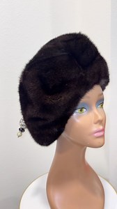 SALE HAT!!!!!!!!!! 50% OFF!!!!! Wide Mink Beret! WONDERFUL MAHOGANY GENUINE MINK BERET HAT!!!! For a lady with highest standards of elegance! This is a very exclusive piece of clothing, a fur saver! Super look! Modern cut! Highest quality with the glossy finish! It is 100% real fur. Can be shipped overnight today!✨ #Baptist #Apostolic #Cogic #cogicfashions #cogicgrand #fashion #hats #fur #furhatseason #fashionandstyle #cogichats #2025 #cogicgirlsrock #paw #baptistchurch #apostolicfashion #women 