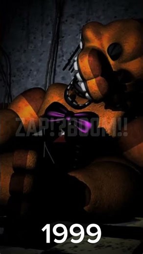 Fredbear Evolution 😱#fnaf #fivenightsatfreddy #animation