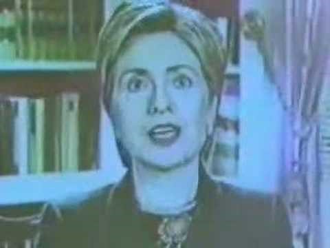 hillary clinton meeting wanting a 'new world order' 1984