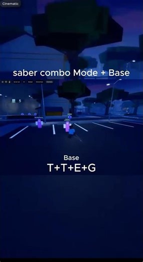 Sakura Stand | Saber Combos Base + Mode #roblox