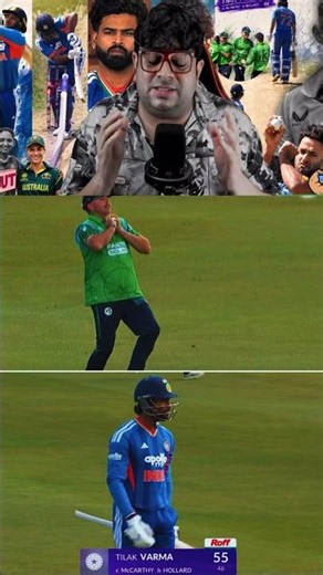 Tilak Varma out match finished karna tha