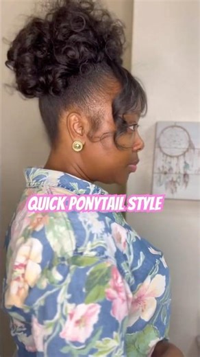 I’m obsessed 😍✨#drawstringponytail #ponytail #ponytailstyles #ponytailstyle #updohairstyle #updo