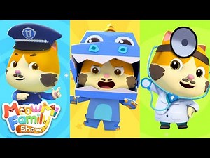 When Dad's Away 🥺 + More | Cartoon for Kids | Kids Songs | MeowMi Family Show