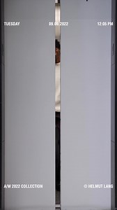 THE A/W 2022 EDIT AVAILABLE WORLDWIDE © HELMUT LANG WWW.HELMUTLANG.COM | HELMUT LANG