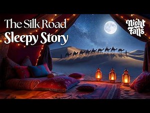 Cozy Sleep Story for Adults 💤 The Secrets of the Silk Road 🐪 NO ADS