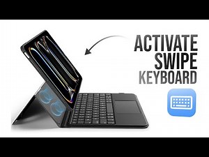 How to Activate Swipe Keyboard on iPad (tutorial)