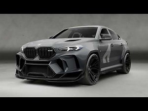 2024 BMW X6M LCI Restyling Custom Wide Body Kit "Halo" by Bête Noire