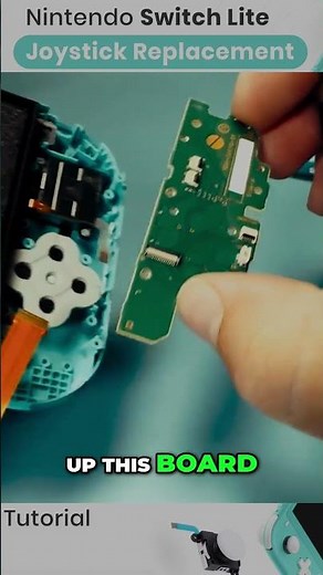 Controller Joystick Repair - Fix Your Nintendo Switch Lite #SwitchLite #JoystickFix #StickDrift