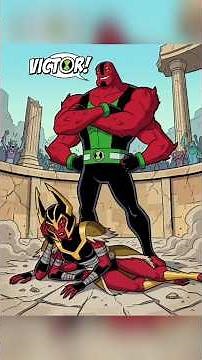 How Did Four Arms Defeat Looma? #ben10 #fourarms #omnitrix