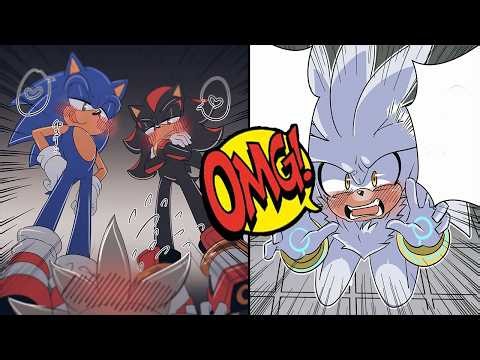 Shadow and Sonic are up to something with Silver😏| Sonic COMIC DUB