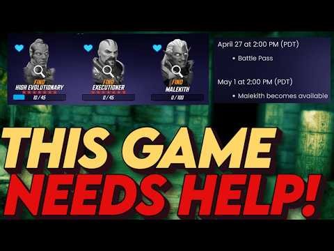 F2P SHOULD BE VERY WORRIED! LITERALLY NOTHING NEXT WEEK! MARVEL Strike Force