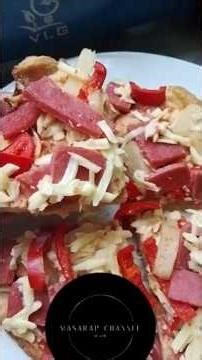Easy Homemade Pizza using Loaf Bread #pizza #loafbread #foryou #fypシ゚viral #fyp #foodieph