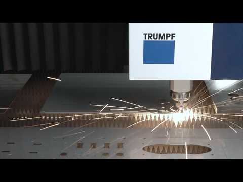 TRUMPF laser cutting: TruLaser 3060 fiber - Flexible standard machine