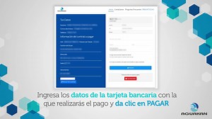 Sigue estos sencillos pasos para realizar el pago de tu servicio en nuestro nuevo sistema de pagos express. Nunca fue más fácil y rápido. #QuédateEnCasa y conócelo https://bit.ly/NuevoPortalAguakan Por tu seguridad recibirás un código de tu banco vía mensaje de texto, el cuál deberás ingresar para que el pago sea procesado. | Aguakan
