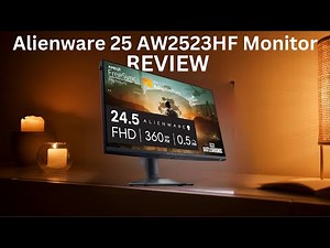 Alienware AW2523HF Review | 360Hz Gaming Beast or Just Hype? 🔥