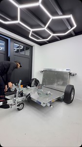 The solution for limited storage space. Our foldable Treiler 1000. Check our website for info #mytreiler #treiler1000 | Treiler - faltbar, absenkbar und gebremst