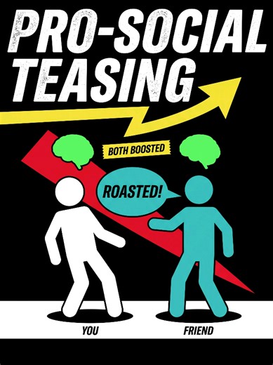 Why Roasting Your Friends is Healthier Than Being Nice. #psychology #mentalhealth #explained #learnontiktok #roasted