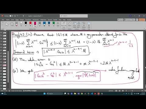 Reinforcement Learning - Les 14-7 - Off Policy Approximation - Recursive TD and Lambda Return