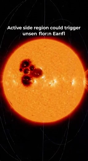 Massive Sun Blast Alert! Far-Side Eruption Could Impact Earth | Solar Flare & Space Weather 2026” A massive solar eruption erupted from the Sun’s far-side north pole on January 13, 2026, sending streams of plasma into space. This highly active region is rotating toward Earth, raising the potential for strong solar flares, increased solar wind, and auroras at high latitudes in the coming days. While no Earth-directed coronal mass ejections (CMEs) were detected yet, scientists continue to closely