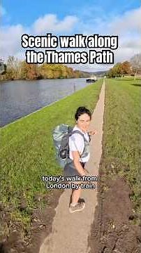 Walk along the Thames path: Day trip from London