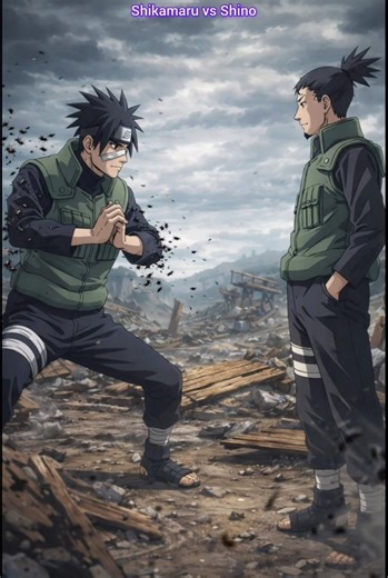 Who Wins? Shikamaru vs Shino | Naruto Battle Edit#shorts #animefight