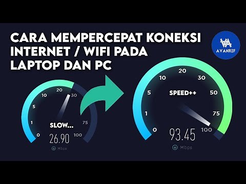 Cara Mempercepat Koneksi Internet / WIFI Pada Laptop dan PC (100% AMPUH) - How to Speed Up Internet