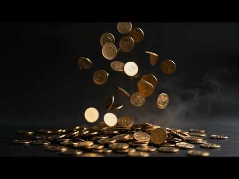 Endless Gold Coins 💰 Falling Background Ambience Screensaver 🌟 Money • Bitcoin • Crypto 📈 No Ads 💰💰💰