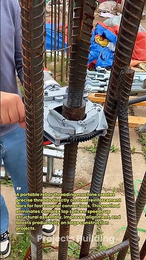 Rebar Threading Trick