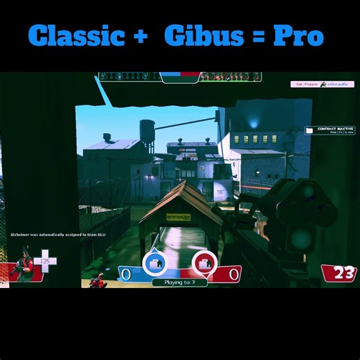 Classic + Gibus = Pro #tf2 #meme #gaming #funny #thebeatles #teamfortress2 #memes #beatles