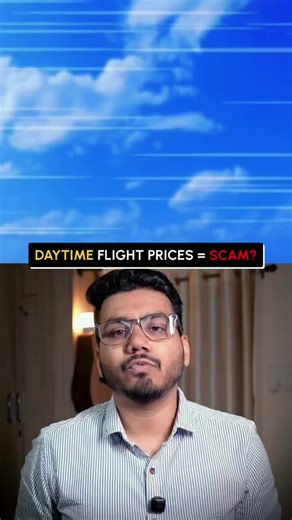 Ever noticed that night flights are cheaper than day flights? It’s not just demand. At night, airport landing fees are lower and runways are less crowded, so airlines save on both taxes and fuel. That’s why the same flight can cost less after sunset. #indigoairlines #airindia #qatarairways