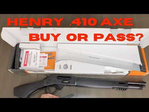 This .410 Lever Is Wild : Henry .410 H18 Axe Unbox & Review