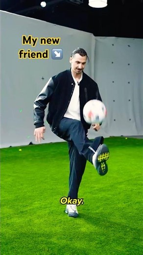 When you're friends with Zlatan: