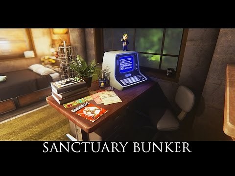 Fallout 4 Mods: Sanctuary Bunker by Elianora