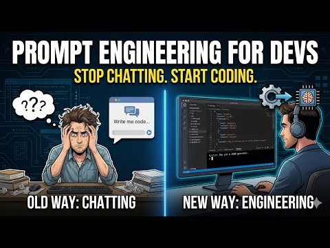 Prompt Engineering for Developers: Get Clean JSON Outputs (System, Few-Shot & Schema Explained)