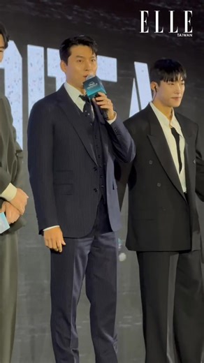 #玄彬 迫降到2025 Disney 原創內容發布會，宣傳他與 #鄭雨盛 主演的犯罪影集《韓國製造》，男神們一字排開太帥了！ #ELLE娛樂圈 #DisneyPlusOriginalsPreview2025 #Disney #Disneyplus | ELLE Taiwan