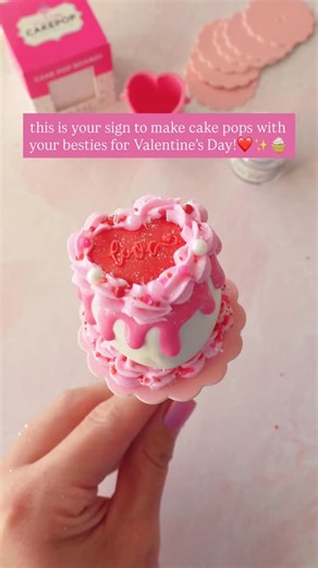 My Little Cakepop Molds 📍Home of the original 3D cake pop mold. on Instagram: "This is your sign to make Valentine’s Day cake pops with your besties 💖✨ From heart-shaped designs to dreamy pink drips, these homemade cake pops are perfect for Galentine’s Day, Valentine’s parties, gifting, or just a fun baking night in. 🎀🍭 Made using our cake pop molds, creating bakery-style treats at home has never been easier. Who would you make these with? Tag your baking bestie below 👯‍♀️💌 🛍️: www.mylitt