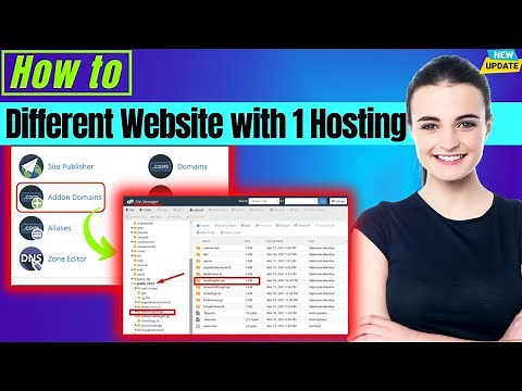 How to add multiple domain website with one hosting 2025 | Host Multi website